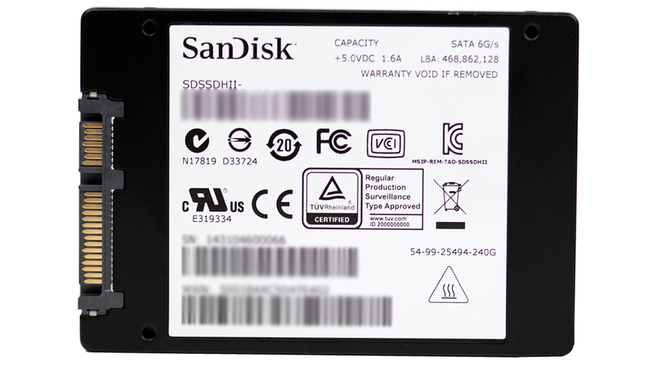SanDisk SSD Ultra II - Rue montgallet