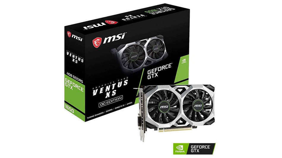 MSI GeForce GTX 1650 D6 VENTUS XS OC - Rue montgallet