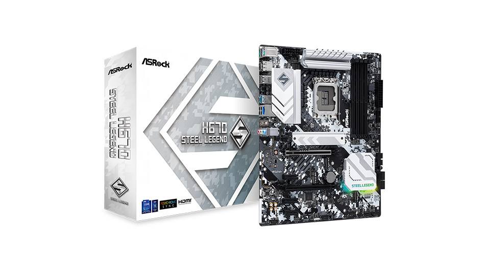 ASRock H670 Steel Legend - Rue montgallet