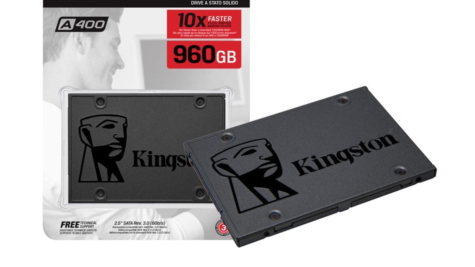Kingston SSD A400 960 Go - Rue montgallet