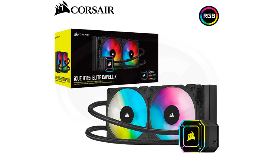 Corsair iCue H115i Elite Capellix - Rue montgallet