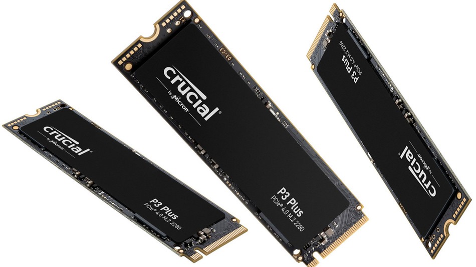 Crucial P3 Plus 1 To, un SSD PCIe 4.0 NVMe pour le grand public 