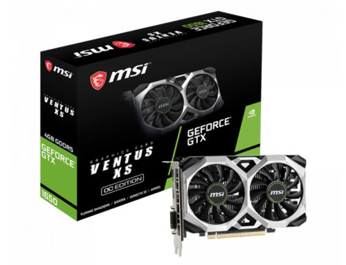 MSI GeForce GTX 1650 VENTUS XS 4G OC, une solution abordable pour jouer en full HD