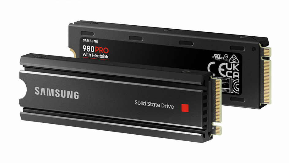 Samsung SSD 980 PRO M.2 PCIe NVMe 1 To avec dissipateur - Rue montgallet