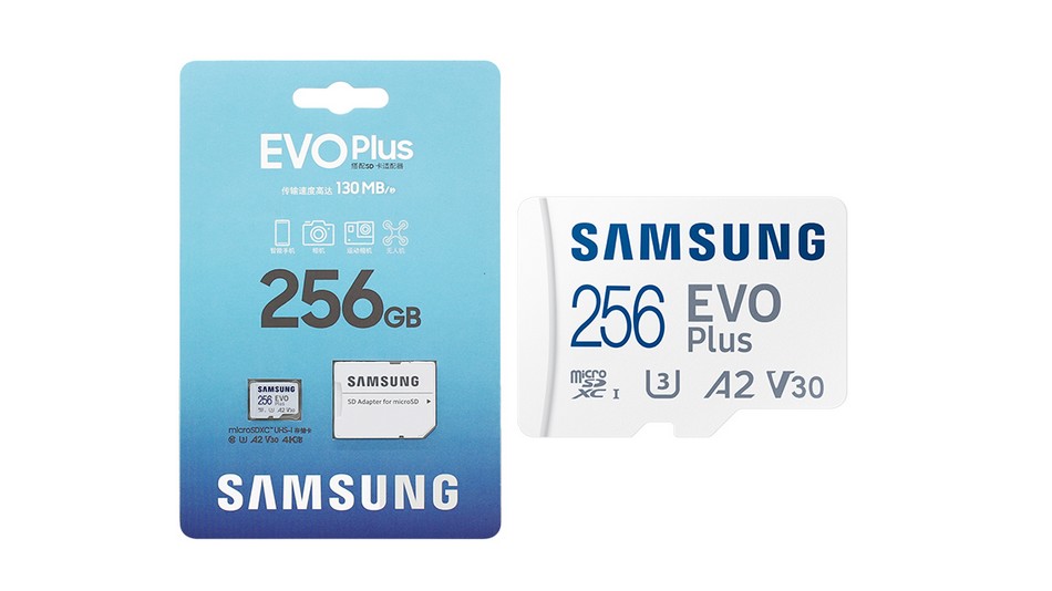 Samsung EVO Plus microSD 256 Go - Rue montgallet