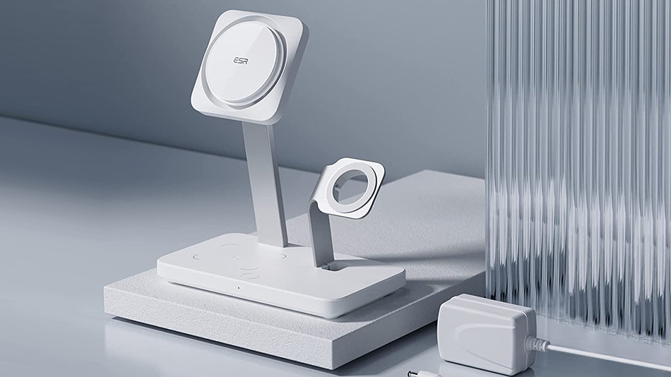 ESR HaloLock Chargeur sans Fil 3 en 1 - Rue montgallet