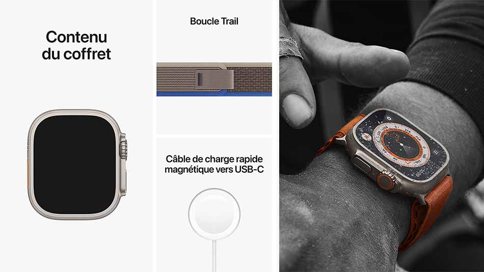 Apple Watch Ultra - Rue montgallet
