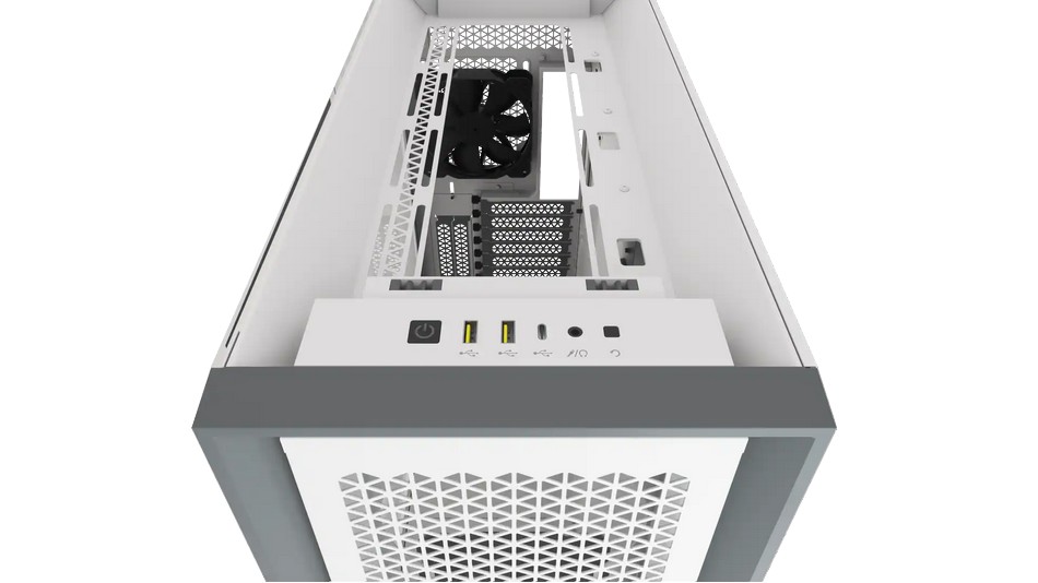 Corsair 5000D Airflow (Blanc), pour un système de refroidissement à eau