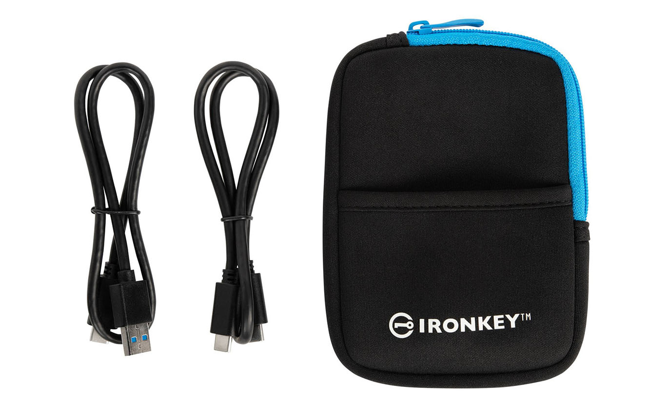 Kingston SSD IronKey Vault Privacy 80 480 Go - Rue Montgalle