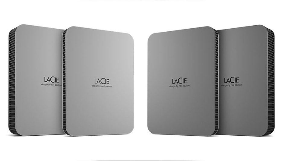 LaCie Mobile Drive (2022) disque dur externe 5 To Argent sur