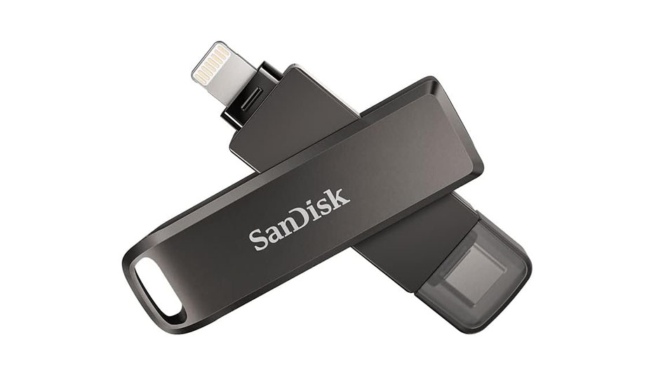 SanDisk iXpand Flash Drive Luxe 64 Go, pour la compatibilité