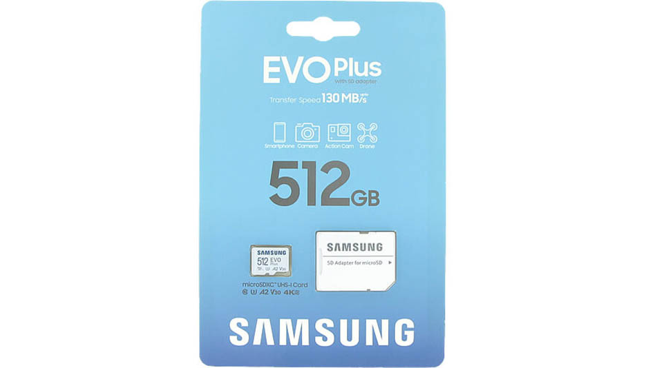 Samsung EVO Plus microSD 512 Go - Rue Montgallet