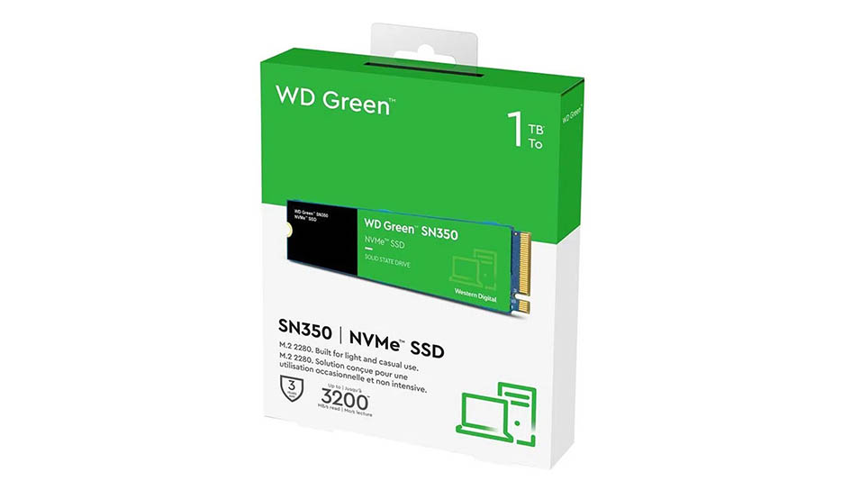 Western Digital SSD WD Green SN350 1 To - Rue Montgallet
