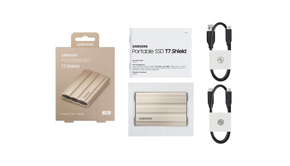 Samsung SSD Externe T7 Shield - Rue Montgallet