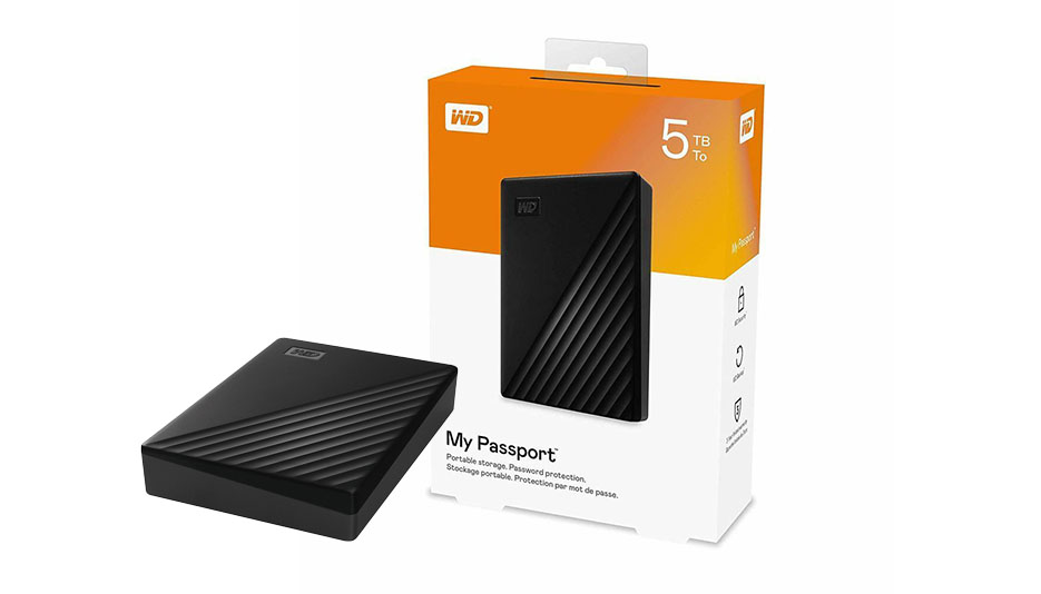 WD My Passport 5 To Noir - Rue Montgallet