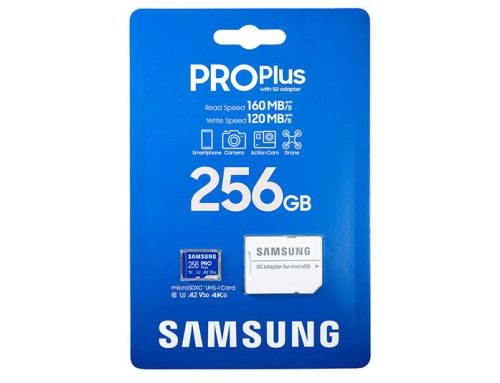 Samsung PRO Plus microSD pour les professionnels de la création