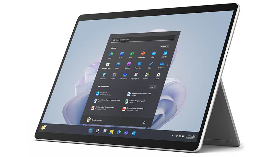 Microsoft Surface Pro 9 for Business - Platine (QHB-00004) - Rue Montgallet