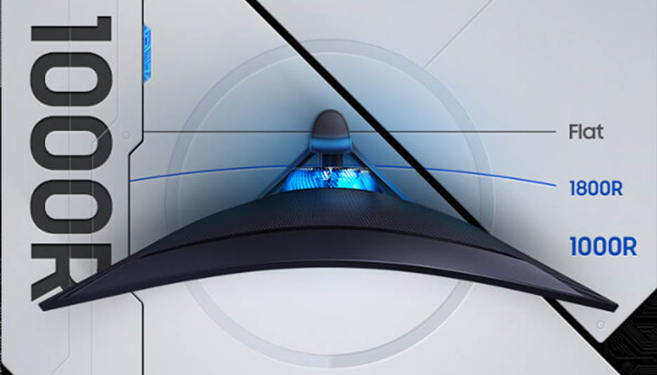 Samsung 32" QLED - Odyssey G5 C32G55TQWU - Rue Montgallet