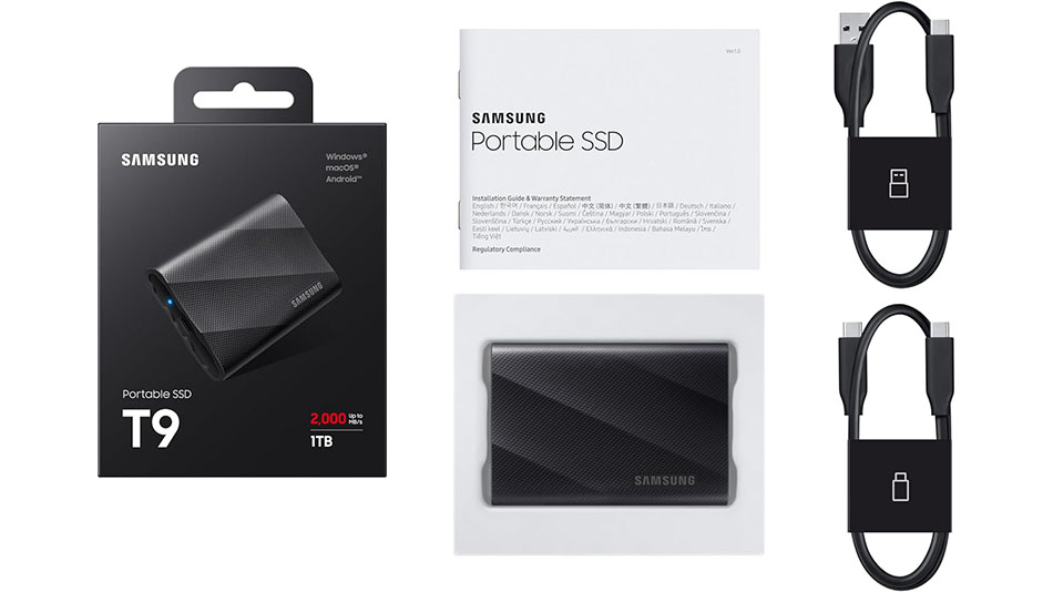 Samsung SSD externe T9 1 To - Rue montgallet