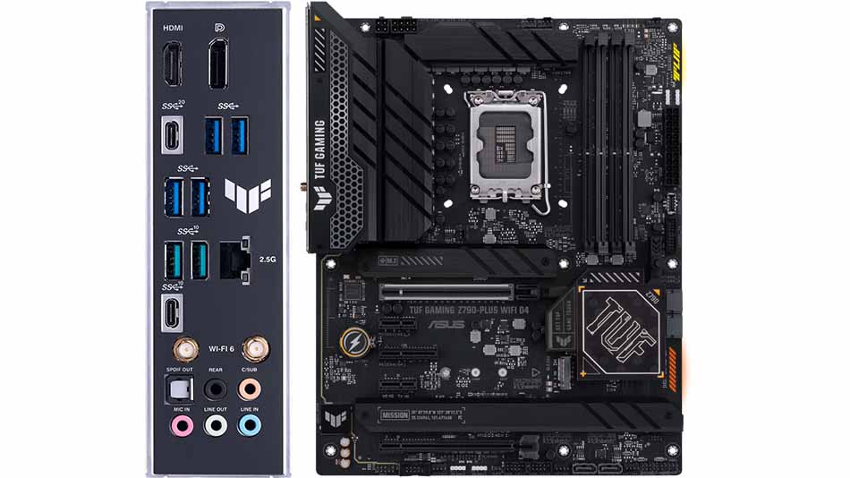 Asus Tuf Gaming Z790-Plus Wifi D4 - Rue Montgallet