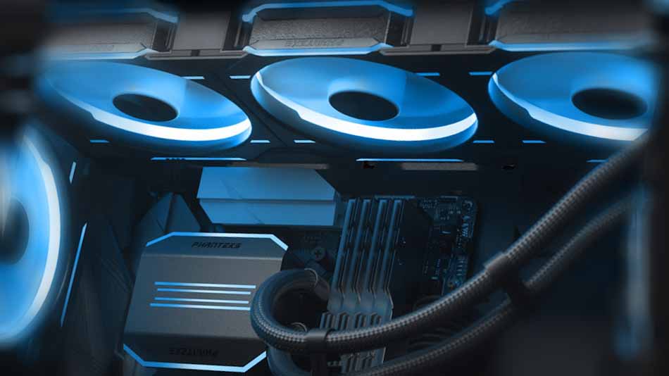 Phanteks Glacier One 420D30 - Noir - Rue montgallet