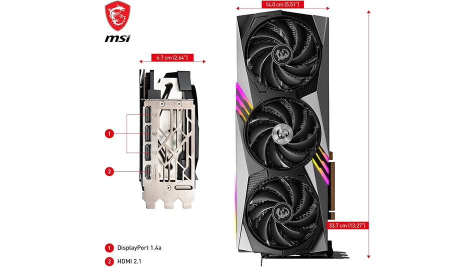 MSI GeForce RTX 4080 GAMING X TRIO 16G - Rue Montgallet