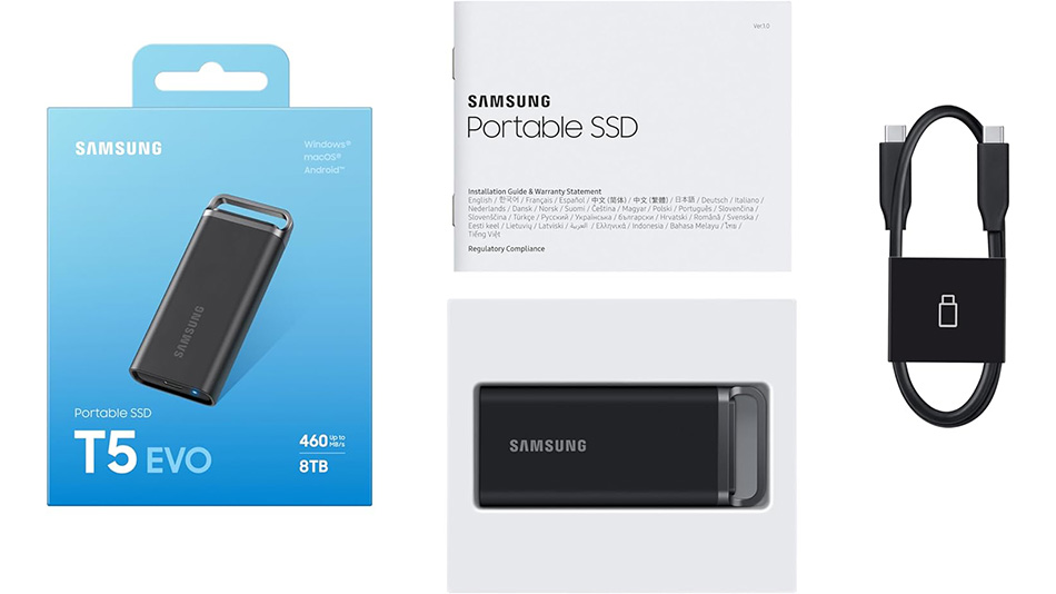 Samsung Portable SSD T5 EVO - Rue Montgallet
