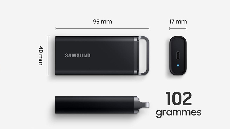 Samsung Portable SSD T5 EVO - Rue Montgallet