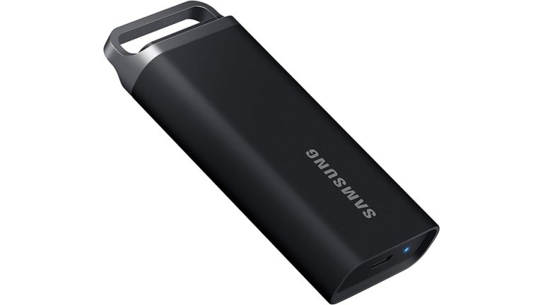 Samsung Portable SSD T5 EVO, petit, rapide et offrant une grande capacité - Rue Montgallet