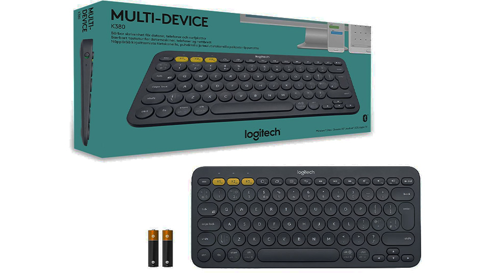 Logitech K380 Bluetooth Multi-Device - rue montgallet