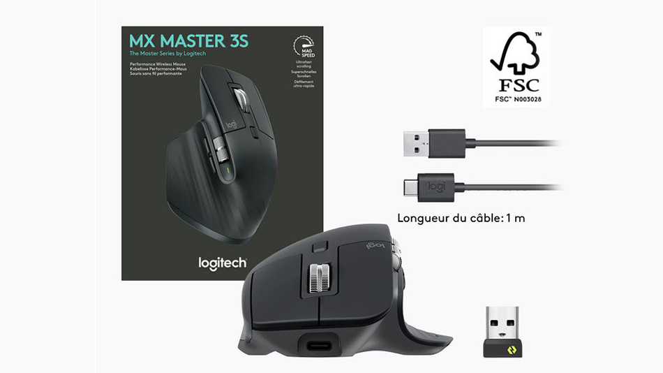 Logitech MX Master 3S - Rue Montgallet