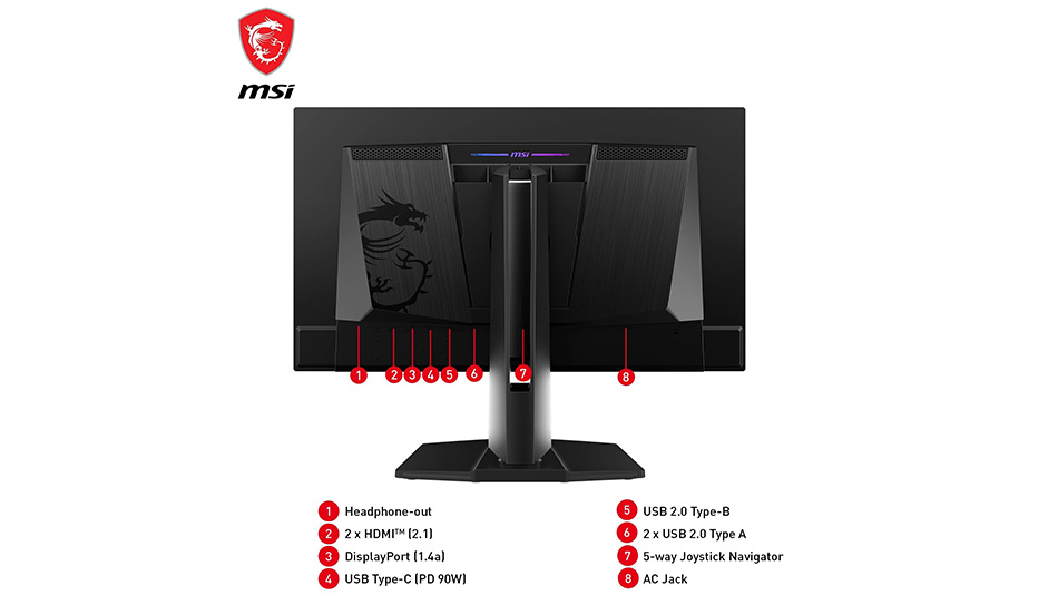 MSI 26.5" LED - MPG 271QRX QD-OLED - Rue Montgallet