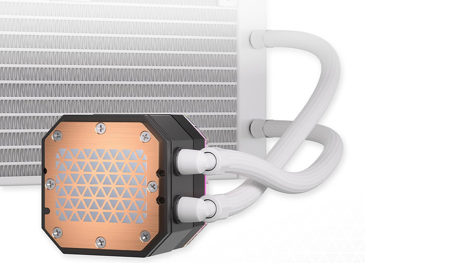 Corsair iCUE H100i ELITE CAPELLIX XT (Blanc) - Rue Montgallet