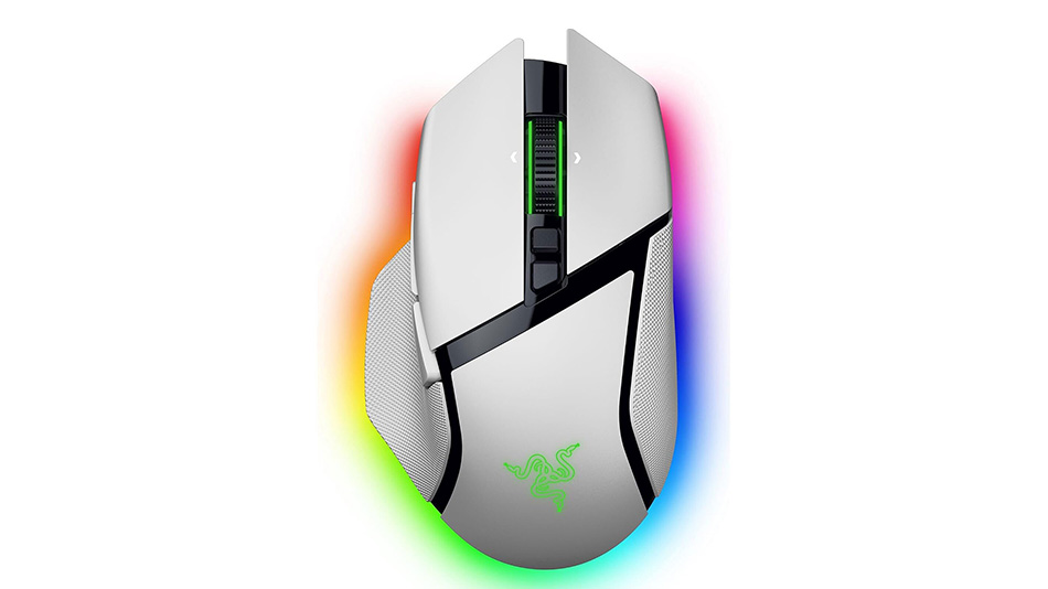 Razer Basilisk v3 Pro 35K (Blanc) - Rue Montgallet