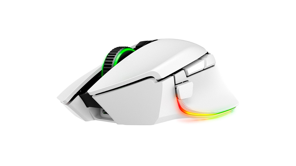 Razer Basilisk v3 Pro 35K (Blanc) - Rue Montgallet