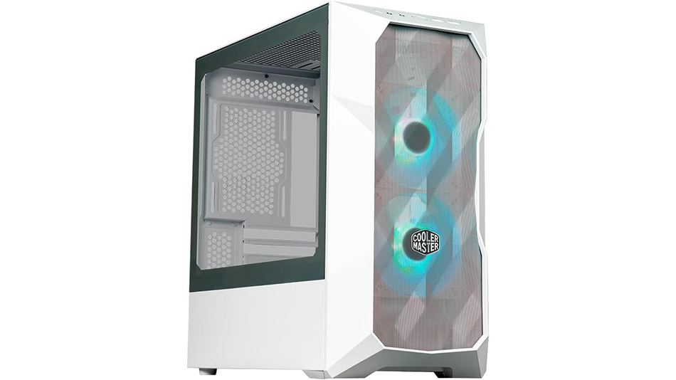 Cooler Master Ltd Cooler Master MasterBox TD300 Mesh Blanc - Rue Montgallet