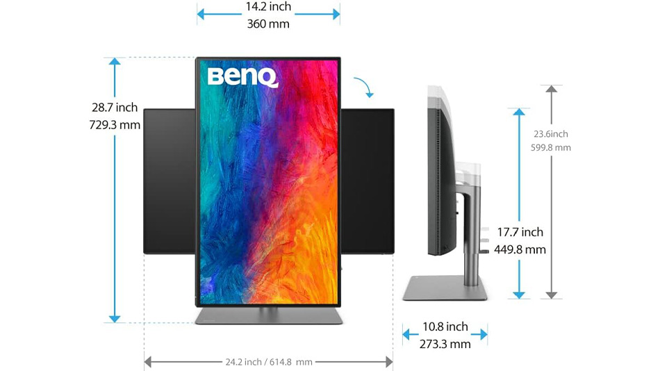 BenQ 27" LED - PD2725U - Rue Montgallet