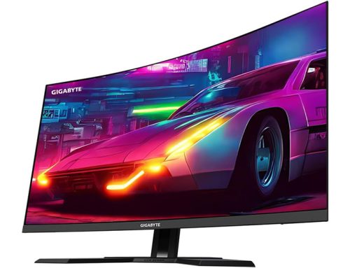 Gigabyte 31.5″ LED – M32UC-EK, immersif et polyvalent pour le Gaming 4K