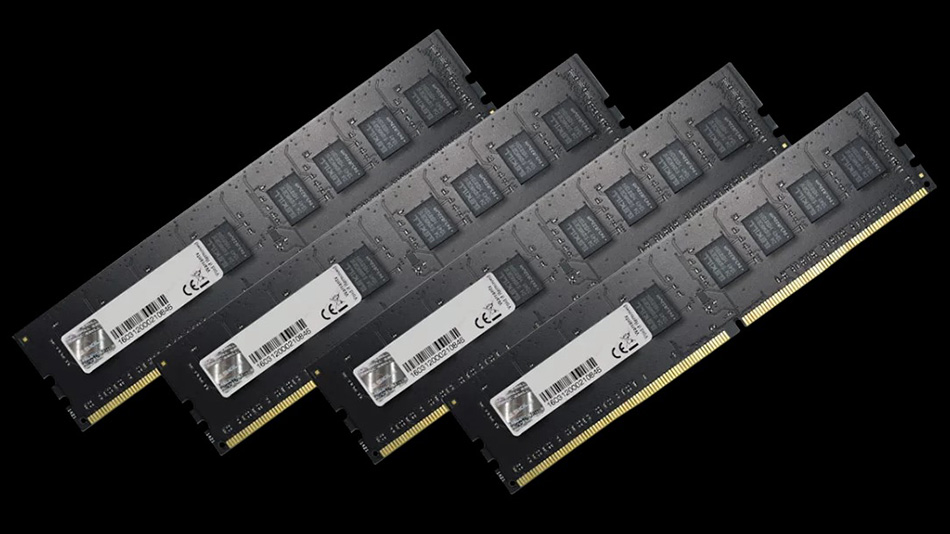 G Skill Value 32 Go DDR4 2666 MHz CL19 (3) - Rue Montgallet