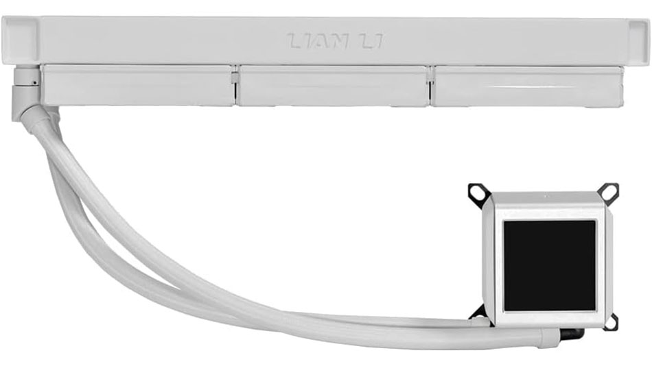 Lian Li Galahad II LCD 360 (blanc) - Rue Montgallet