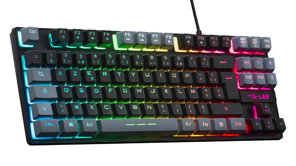 The G-Lab Keyz Caesium TKL (Noir/Gris) - Rue Montgallet