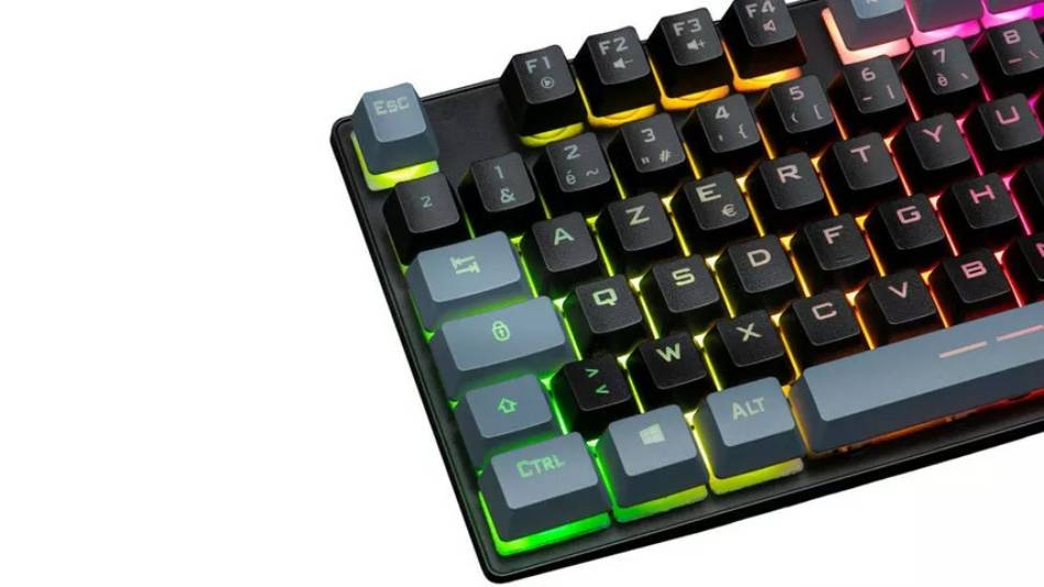 The G-Lab Keyz Caesium TKL (Noir/Gris) - Rue Montgallet